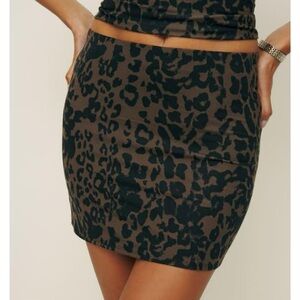 NWT Reformation Layne Knit Skirt Size Medium